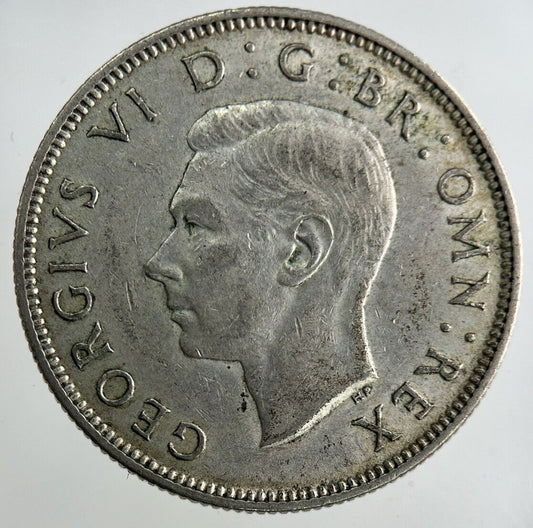 1942 George VI Florin Silver Coin | Fine Collectable Grade