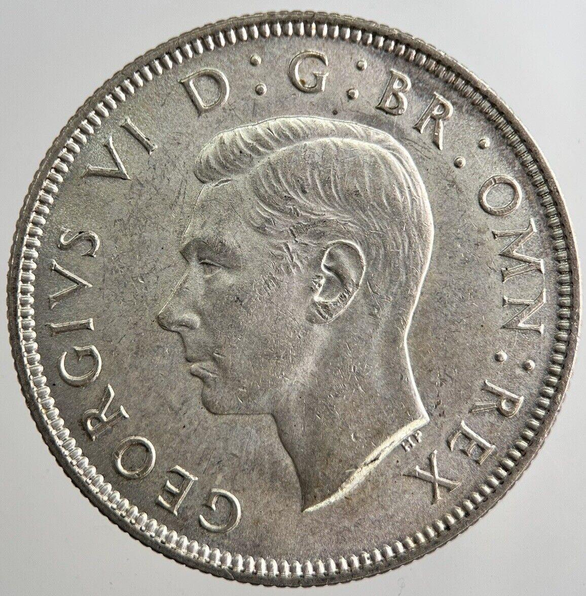 1942 George VI Florin Silver Coin | Very High Grade | a8182