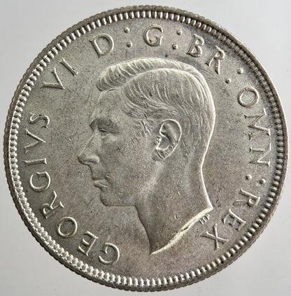 1942 George VI Florin Silver Coin | Very High Grade | a8182