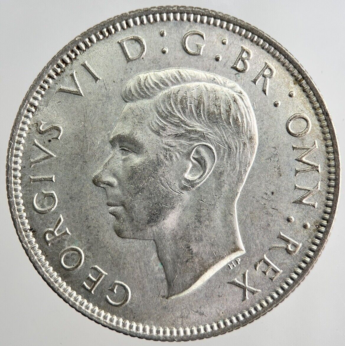 1942 George VI Florin Silver Coin | Very High Grade | a8181
