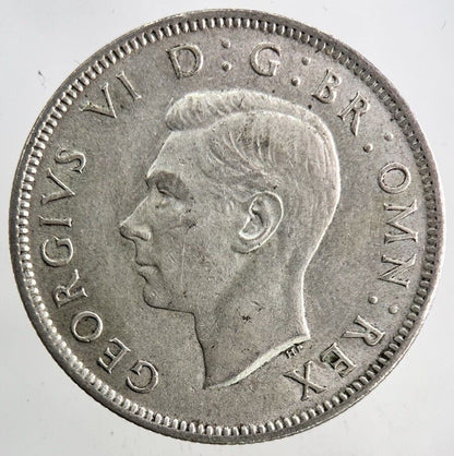 1942 George VI Florin Silver Coin | Very High Grade