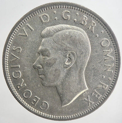 1942 George VI Half-Crown Silver Coin | Fine Collectable Grade | a6338