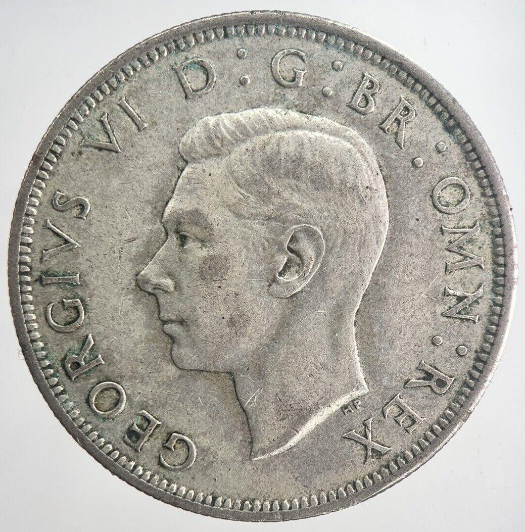 1942 George VI Half-Crown Silver Coin | Fine Collectable Grade | a6337