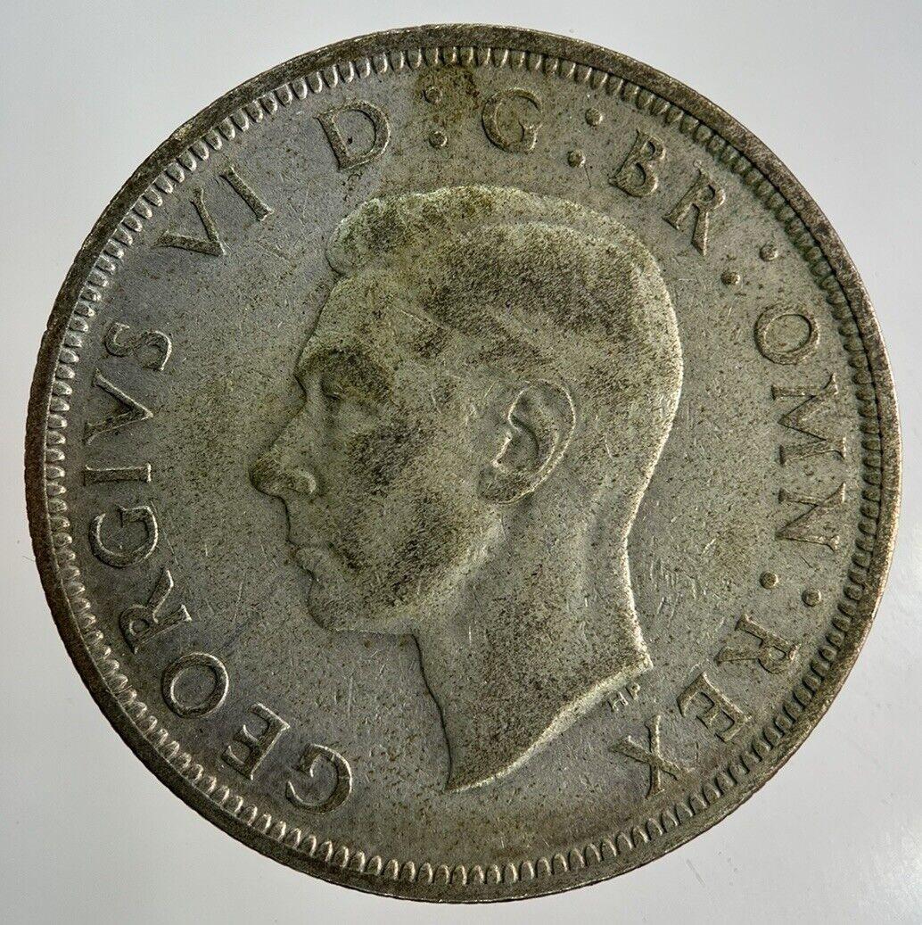 1942 George VI Half-Crown Silver Coin | Fine Collectable Grade