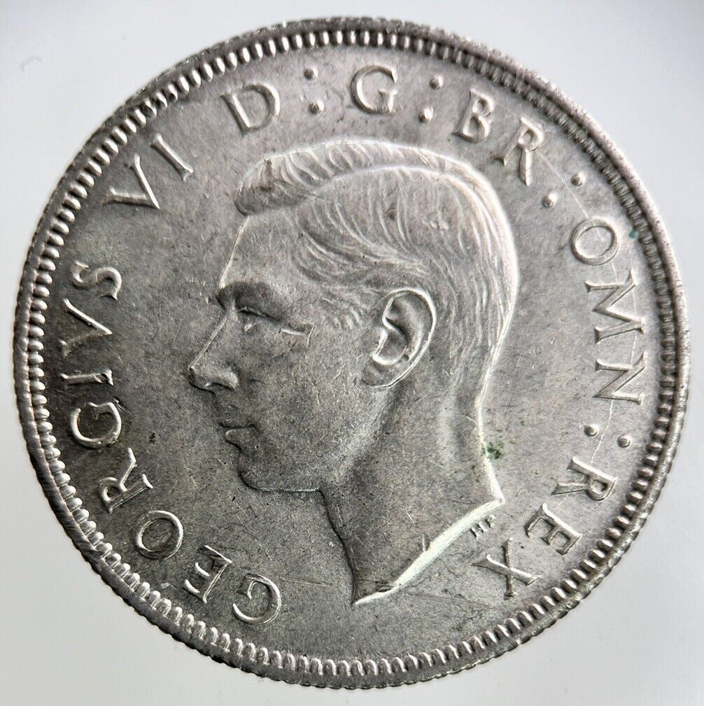 1942 George VI Florin Silver Coin | Very High Grade