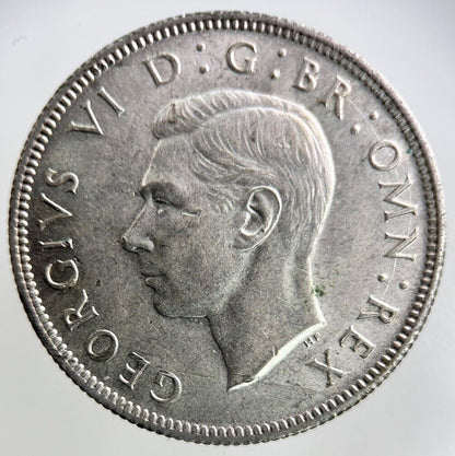 1942 George VI Florin Silver Coin | Very High Grade
