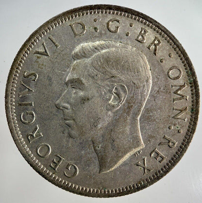 1942 George VI Half-Crown Silver Coin | Fine Collectable Grade