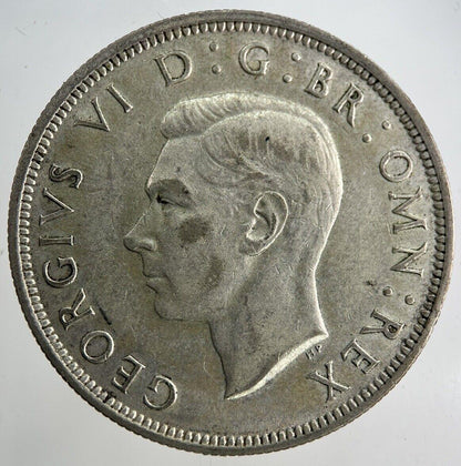 1942 George VI Half-Crown Silver Coin | Fine Collectable Grade
