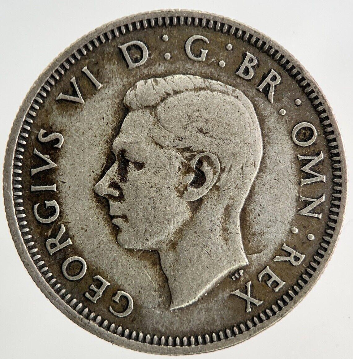 1942 George VI One Shilling Silver Coin | Fine Collectable Grade