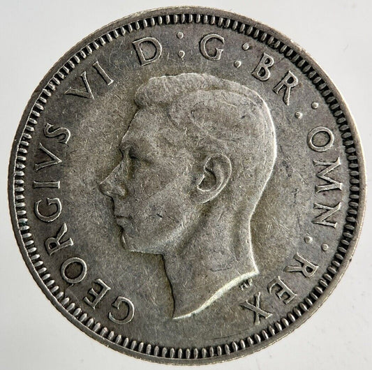 1942 George VI Shilling Silver Coin | Fine Collectable Grade