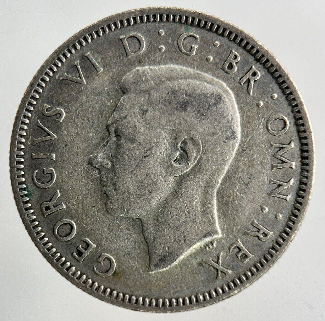 1942 George VI Shilling Silver Coin | Fine Collectable Grade