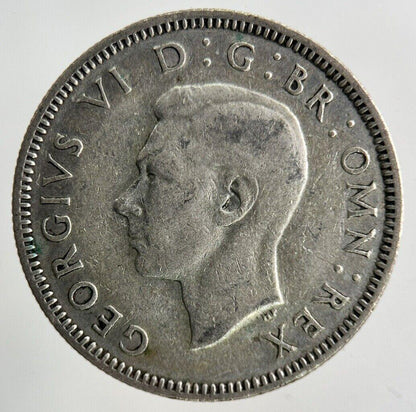 1942 George VI Shilling Silver Coin | Fine Collectable Grade