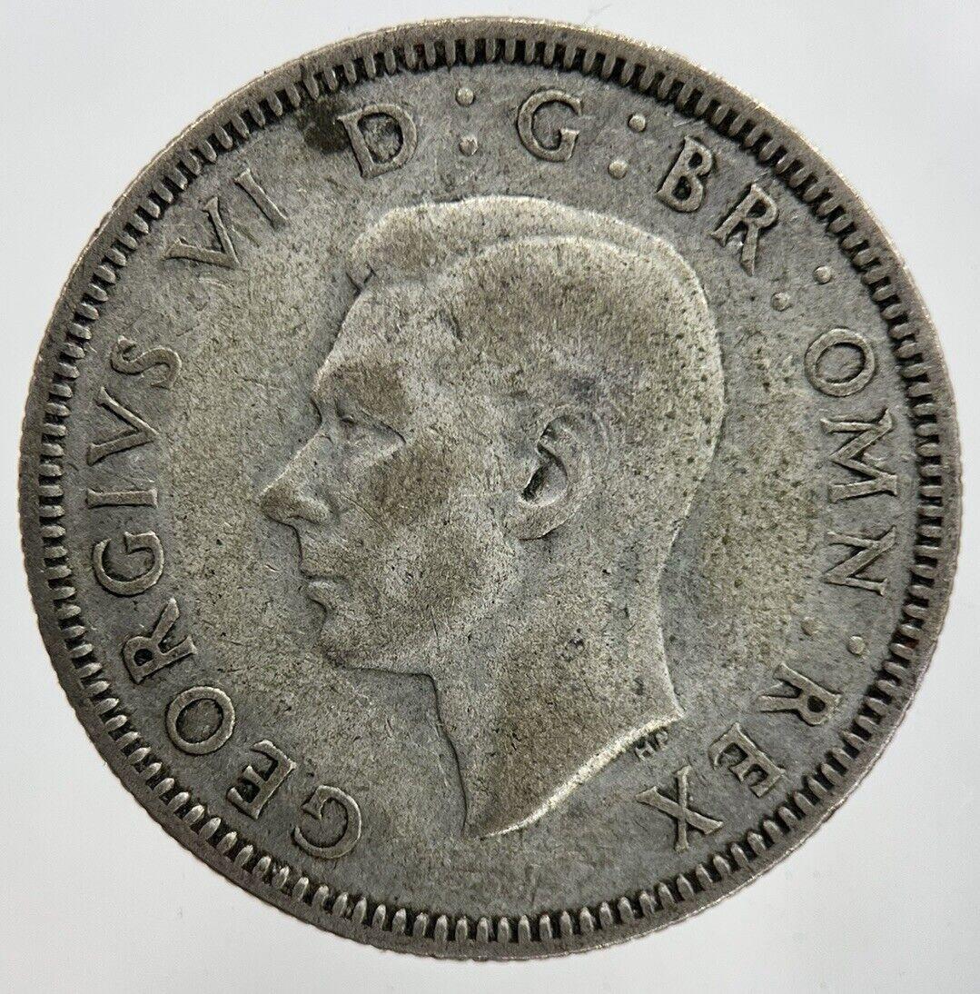 1942 George VI Shilling Silver Coin | Fine Collectable Grade