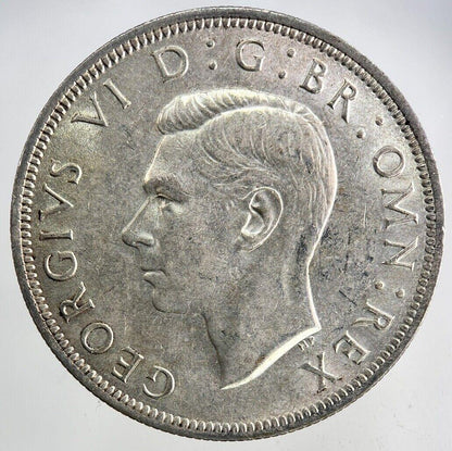 1942 George VI Half-Crown Silver Coin | Very High Grade