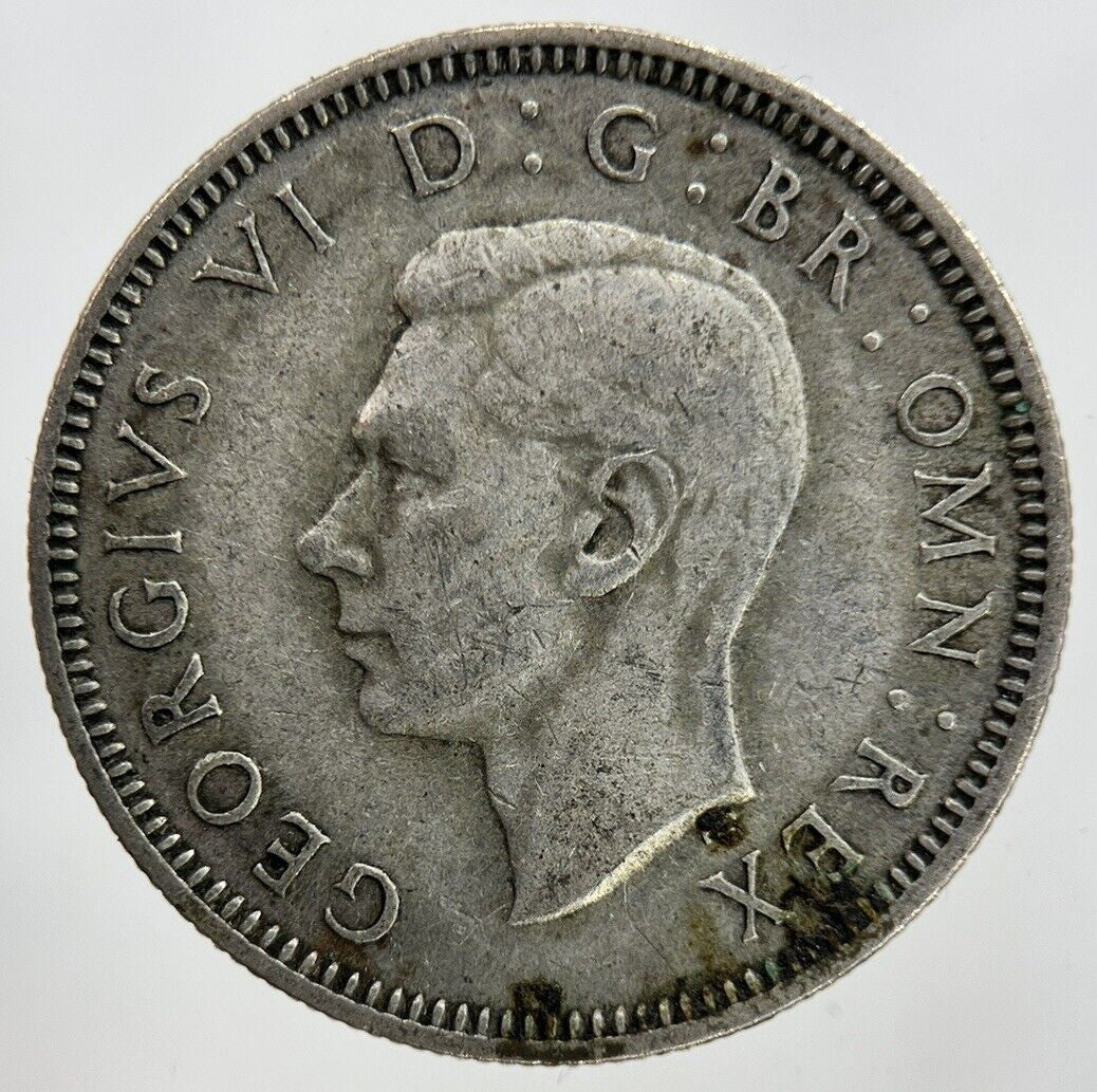 1942 George VI Shilling Silver Coin | Fine Collectable Grade