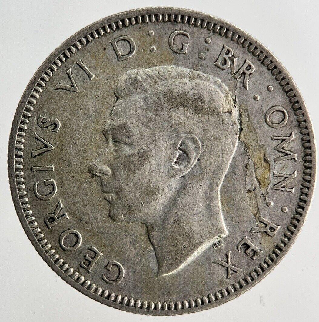 1942 George VI Shilling Silver Coin | Fine Collectable Grade