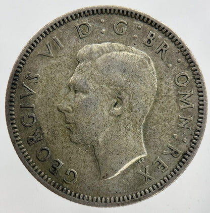 1942 George VI Shilling Silver Coin | Fine Collectable Grade