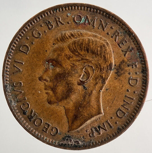 1942 George VI Wren Farthing Coin | Fine Collectable Grade