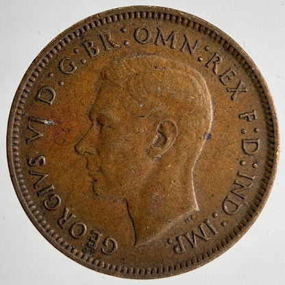 1942 George VI Wren Farthing Coin | Fine Collectable Grade
