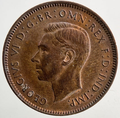 1942 George VI Wren Farthing Coin | Very High Grade