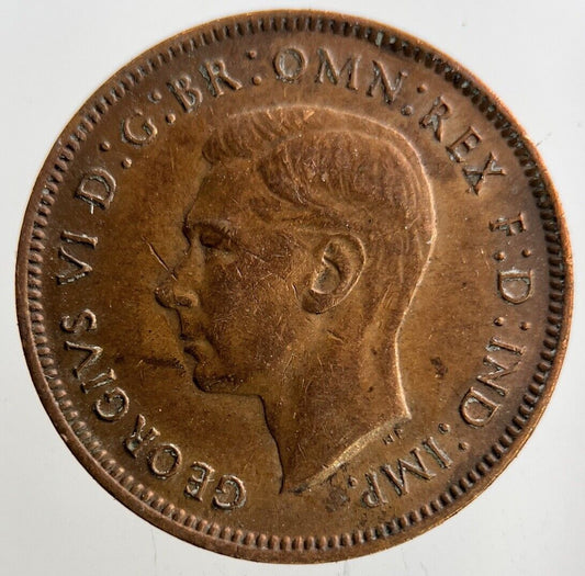 1942 George VI Wren Farthing Coin | Fine Collectable Grade