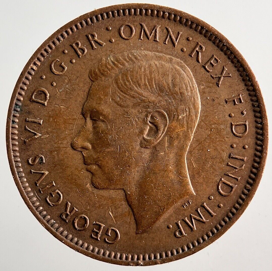 1942 George VI Wren Farthing Coin | Very High Grade