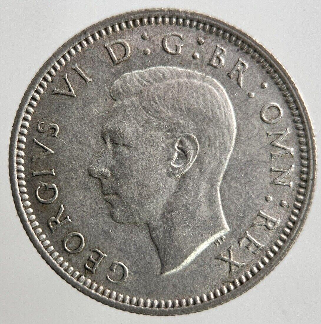 1942 George VI Sixpence Silver Coin | Very High Grade