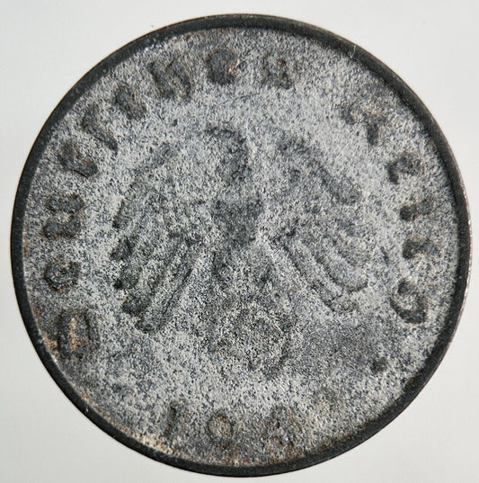 1942 Germany Nazi 10 Pfennig Coin | Collectable Grade