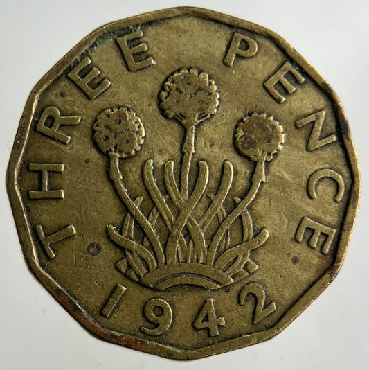 1942 George VI Threepence Coin | Collectable Grade