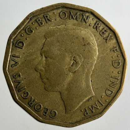 1942 George VI Threepence Coin | Collectable Grade