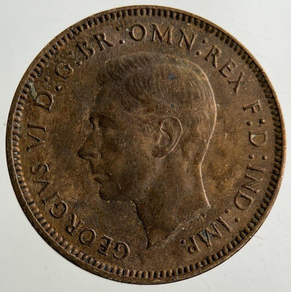 1942 George VI Wren Farthing Coin | Very High Grade