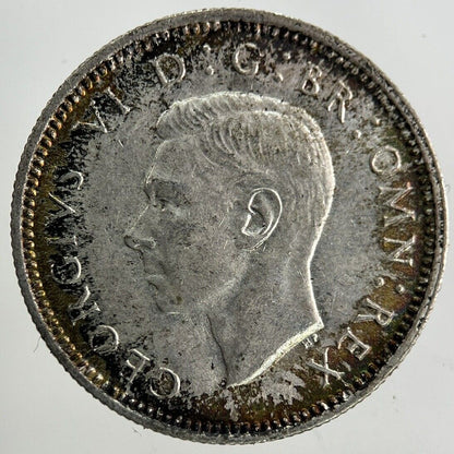 1942 George VI Sixpence Silver Coin | Very High Grade