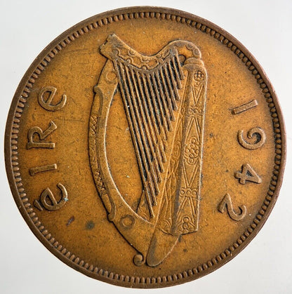 1942 Irish One Penny Coin | Fine Collectable Grade