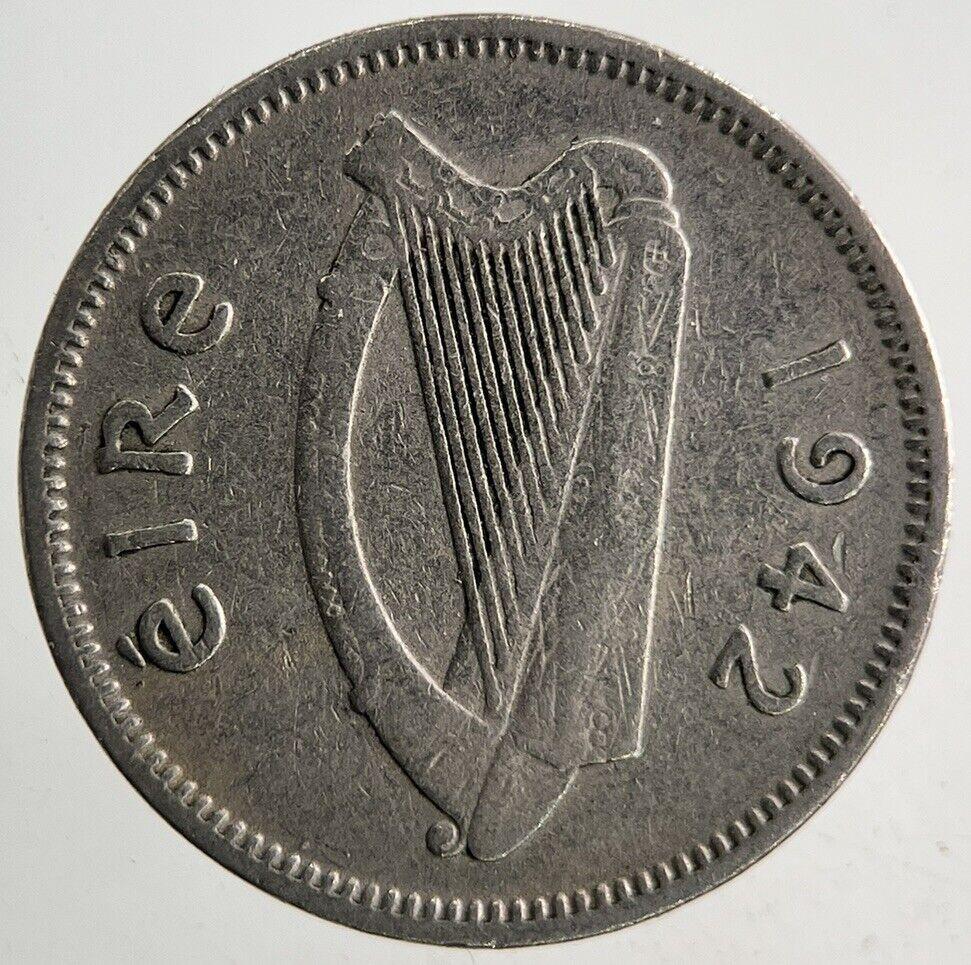 1942 Irish Threepence Coin | Fine Collectable Grade