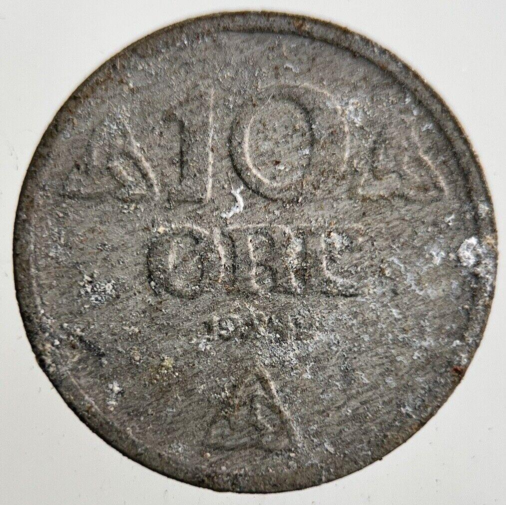 1942 Norway 10 Ore Coin | Collectable Grade