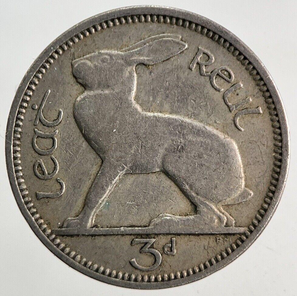 1942 Irish Threepence Rabbit Coin | Very High Grade