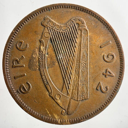 1942 Irish One Penny Coin | Fine Collectable Grade