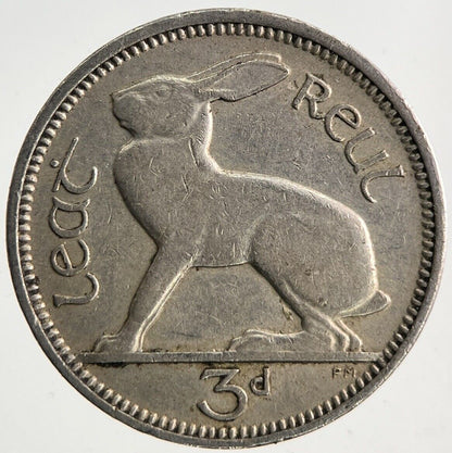 1942 Irish Threepence Coin | Very High Grade