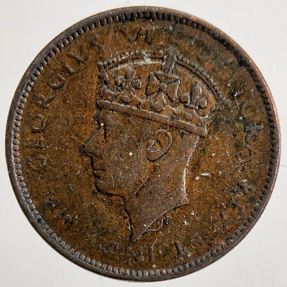 1942 New Foundland Canada One Cent Coin | Fine Collectable Grade | a5694