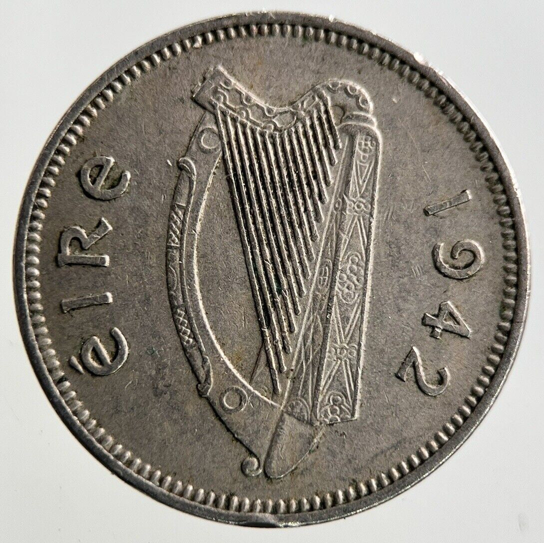 1942 Irish Threepence Coin | Very High Grade