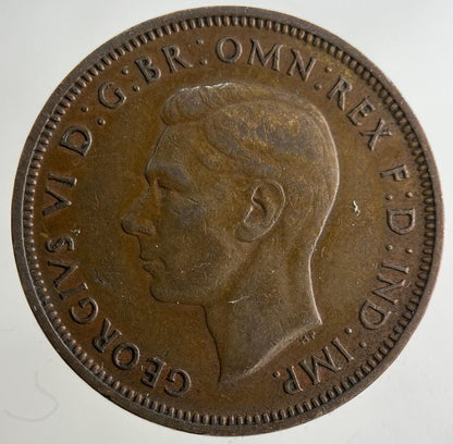 1946 George VI Half-Penny Coin | Fine Collectable Grade