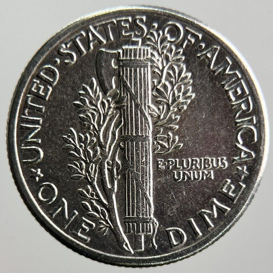 1942 US USA Mercury Dime Silver Coin | Very High Grade | a4077