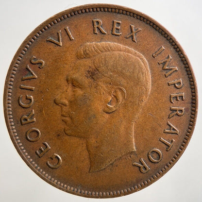 1942 South Africa Penny Coin | Very High Grade | a2702
