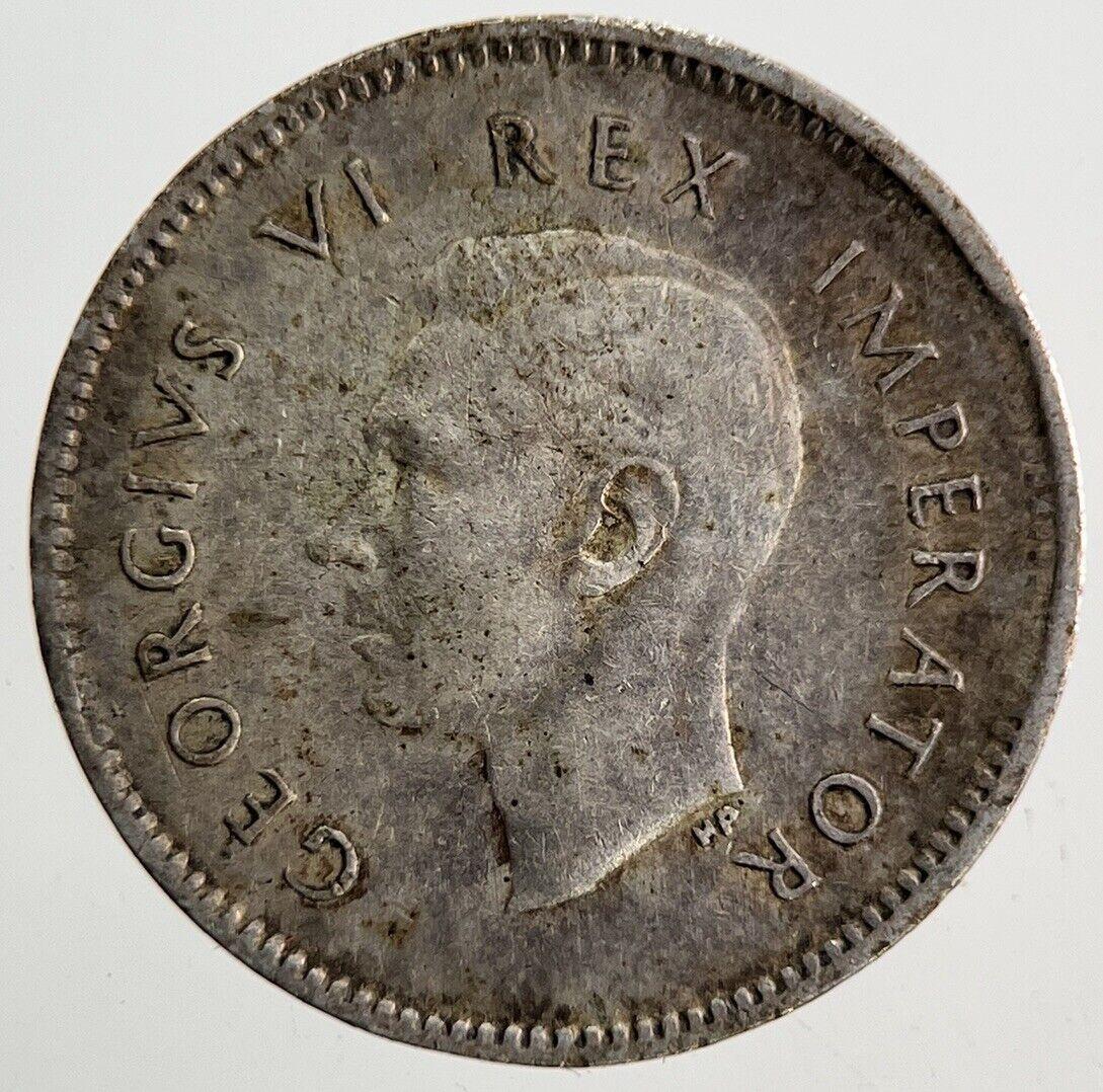 1942 South Africa Threepence Silver Coin | Fine Collectable Grade