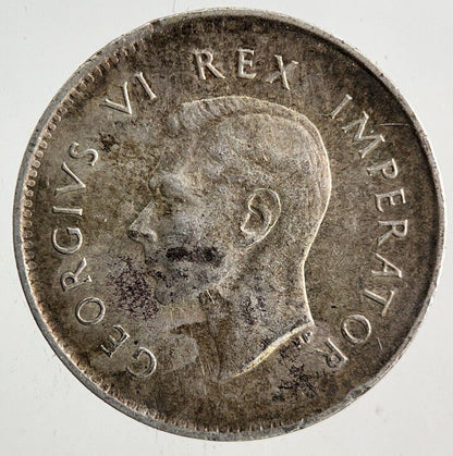 1942 South Africa Silver Threepence Coin | Fine Collectable Grade