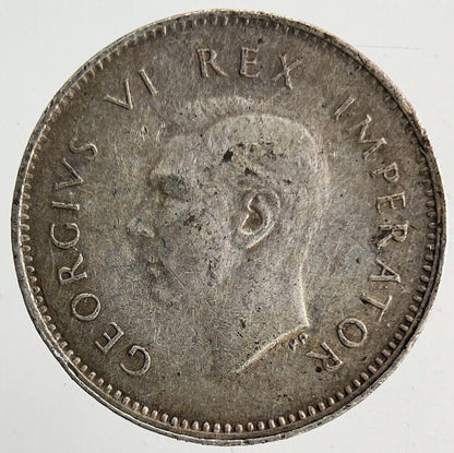 1942 South Africa Threepence Silver Coin | Fine Collectable Grade
