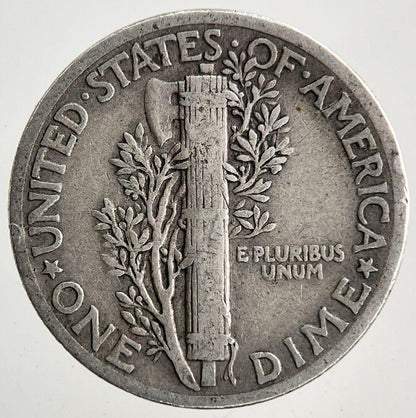 1942 US USA Mercury One Dime Silver Coin | Collectable Grade