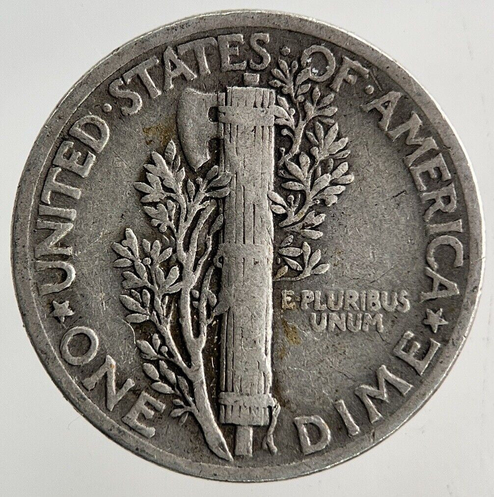 1942 US USA Mercury One Dime Silver Coin | Collectable Grade