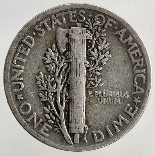 1942 US USA Mercury One Dime Silver Coin | Collectable Grade