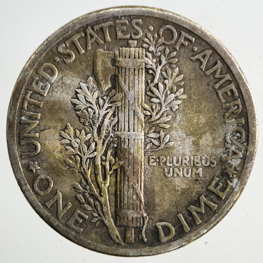 1942 US USA Mercury Dime Silver Coin | Fine Collectable Grade